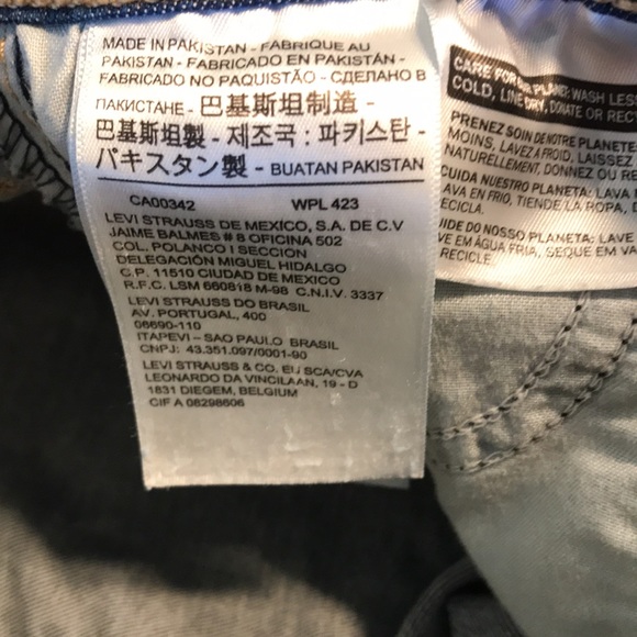 Levi’s 710 Super Skinny Jeans - Picture 9 of 14